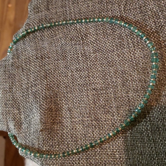 Natiral emerald/ 925 sterling silver. Handmade. - Picture 1 of 5